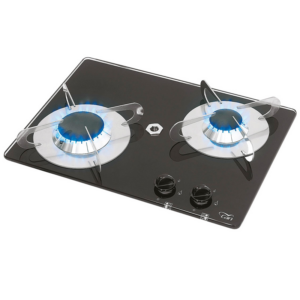 Rectangular glass top N°2 burners A-SR by Can - Airxcel Europe