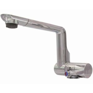 Foldable chrome-plated plastic mixer by Can - Airxcel Europe