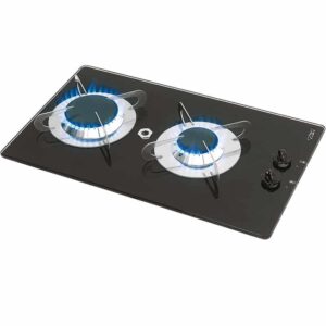 Rectangular glass top N°2 burners SR-R by Can - Airxcel Europe