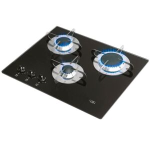 Rectangular glass top N°3 burners A-SR-R by Can - Airxcel Europe