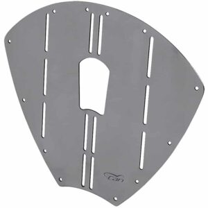 MARINE, BOW ROLLERS, Stainless steel bow protection plate, with U-bolt, PS3011 by Can - Airxcel Europe